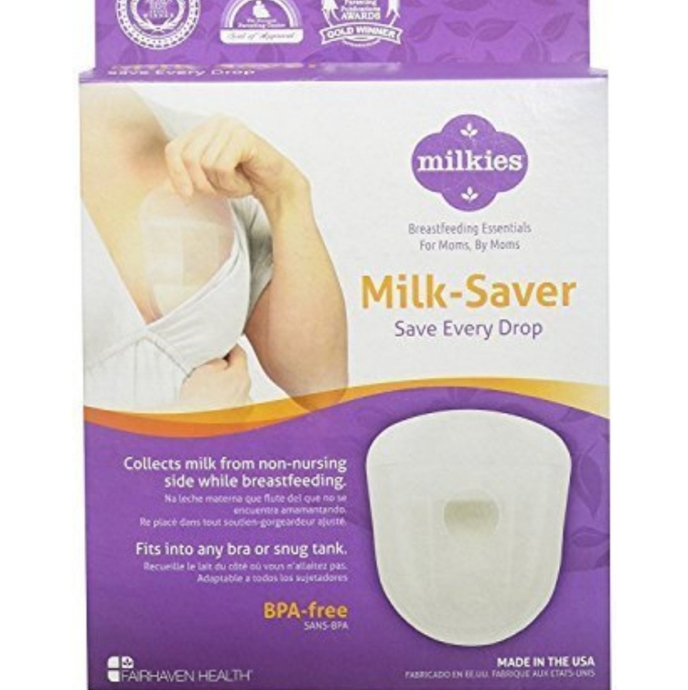 Milk saver breast shield